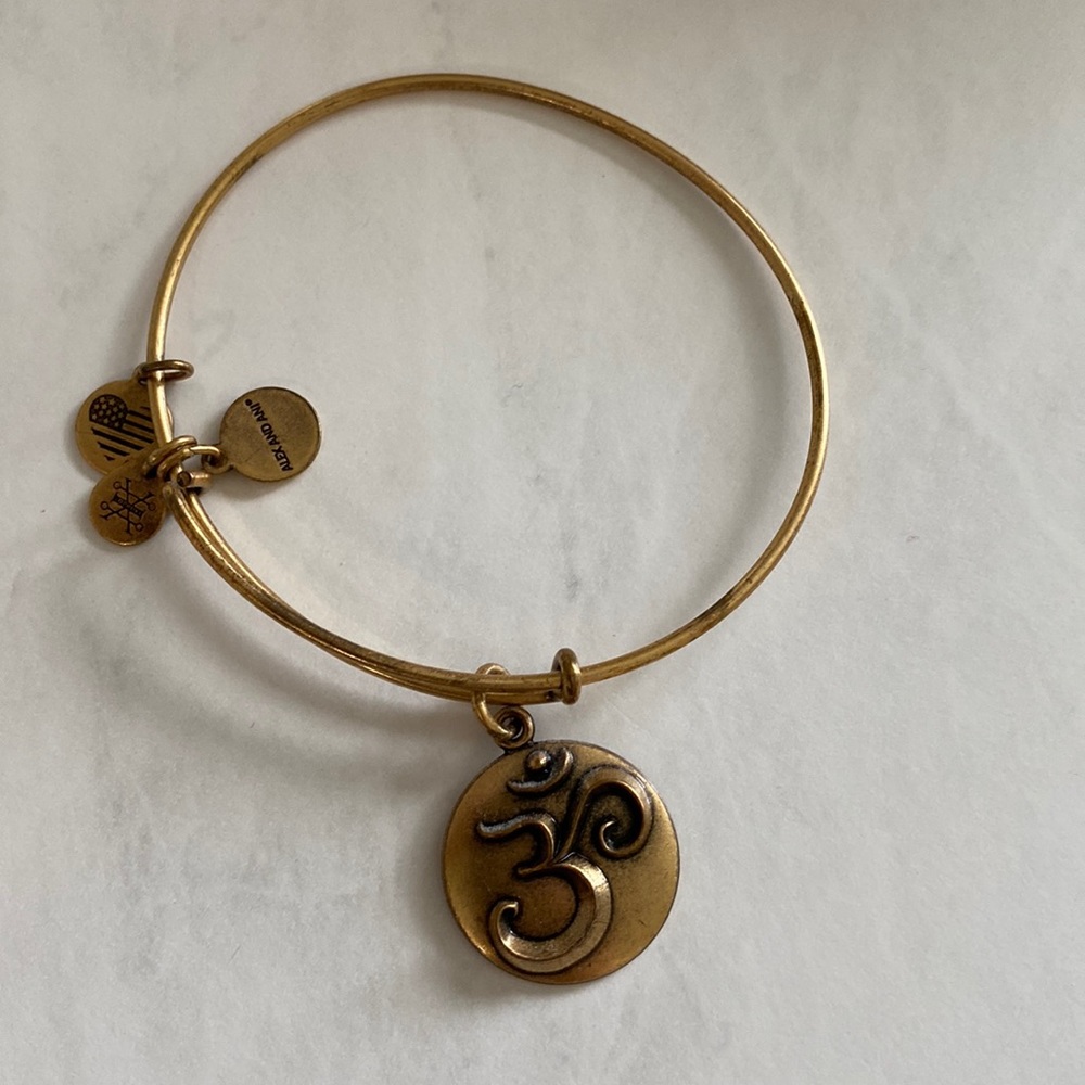 Alex and Ani - Om bracelet